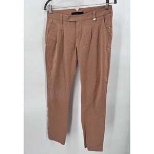 Massimo Rebecchi Womens Size 40 EUR Beige Trouser Pants Tencel Blend Work Career